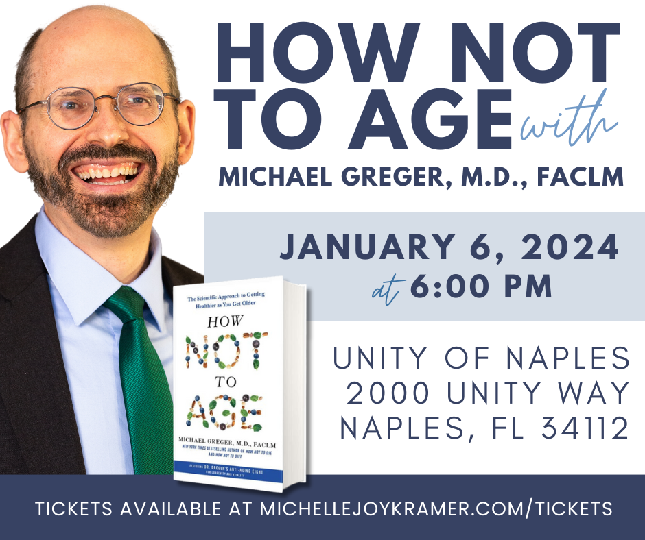 Dr. Michael Greger Event in Naples, Florida